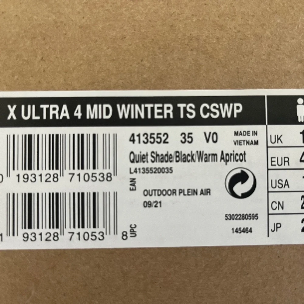 Salomon X ULTRA 4 Mid Winter Hiking Boots - Picture 4 of 5